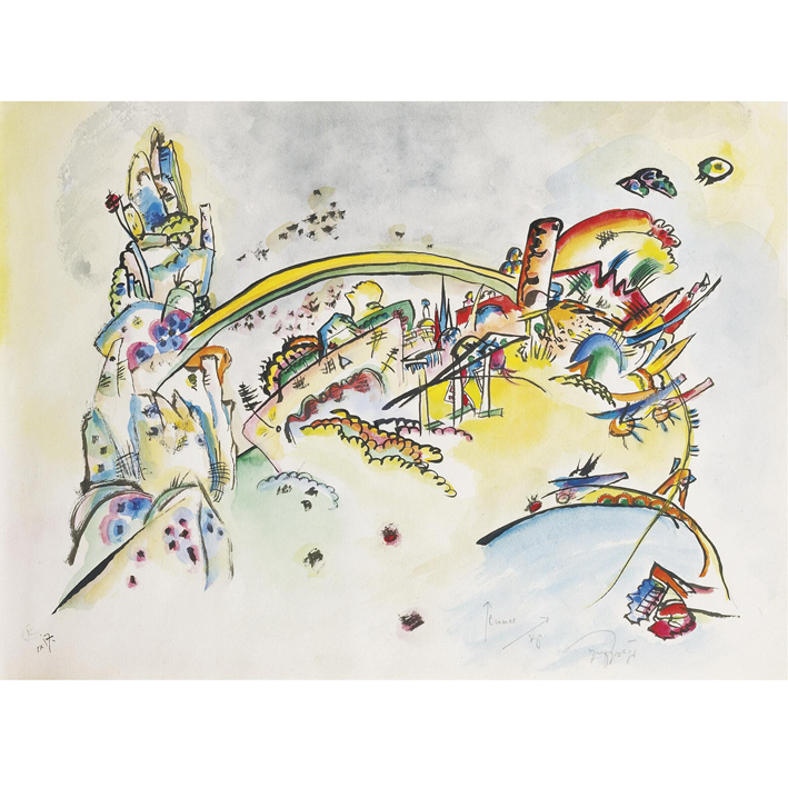  瓦西里·康丁斯基 wassily kandinsky ——无题18